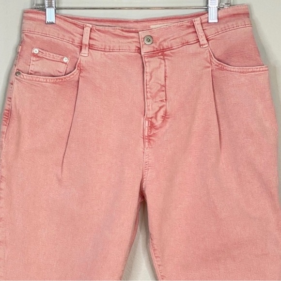 NWT Anthropologie Pilcro And The Letterpress Pink High Waist Jeans size 29 or 30 - Picture 6 of 14